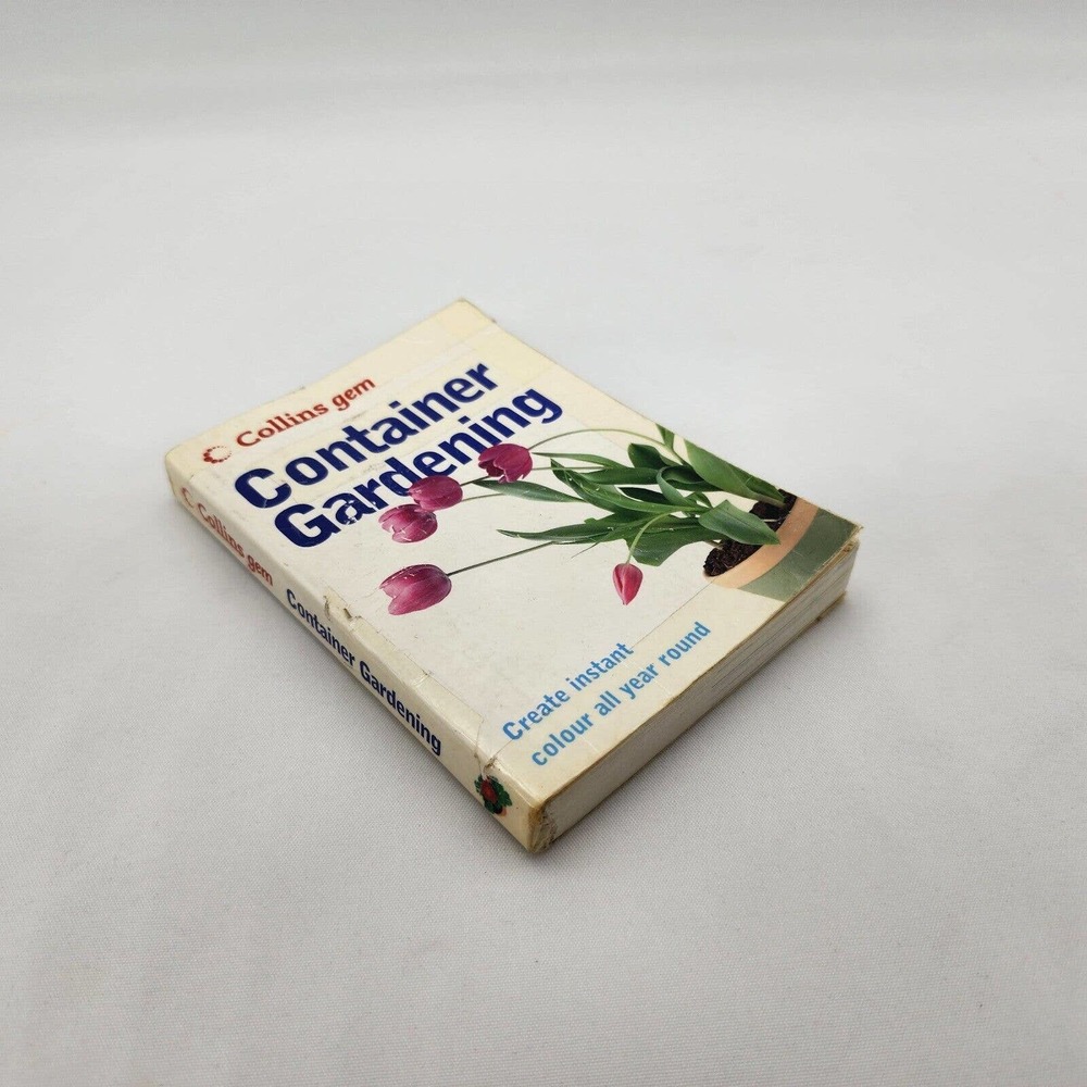 Container Gardening Paperback Book by Collins Gem